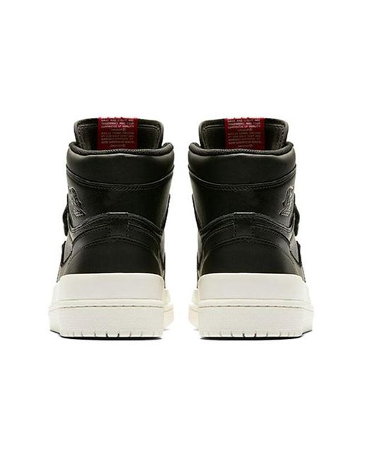 Nike Black Air Jordan 1 Retro High Double-strap Shoe for men