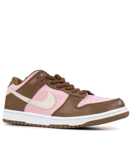 Nike Brown X Stussy Sb Dunk Low Pro 'Cherry' for men