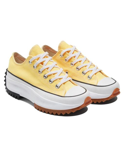 Converse White Run Star Hike Low 'Citron Pulse' for men