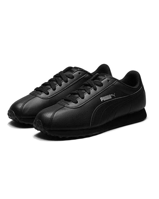 PUMA Black Turin Low Top Shoes/Sneakers for men