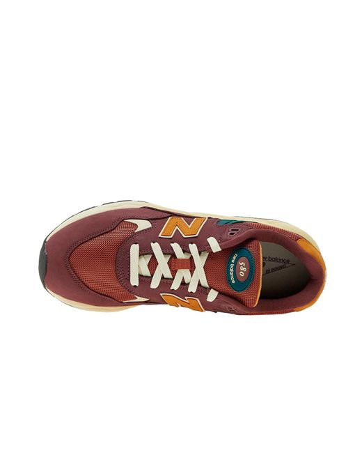 New Balance Brown 580 'Washed Burgundy' for men