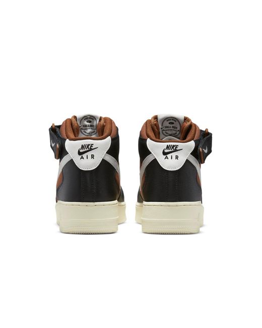 Nike Black Air Force 1 Mid '07 Lx 'Certified Fresh for men