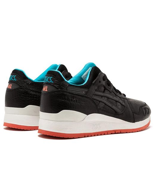 Asics Black Gel Lyte 3 'Miami Vice' for men
