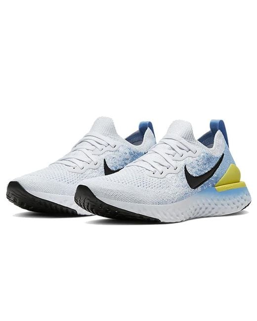 Nike Blue (Wmns) Epic React Flyknit 2 Light'