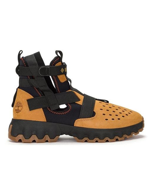 Timberland Black Greenstride Edge Lace Up Boot Sandals for men