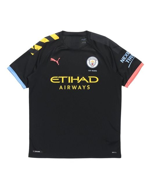 PUMA Black Manchester City 19/20 Away Jersey for men