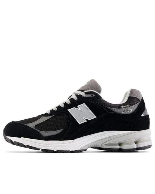 New Balance Black 2002rx In Suede/mesh for men