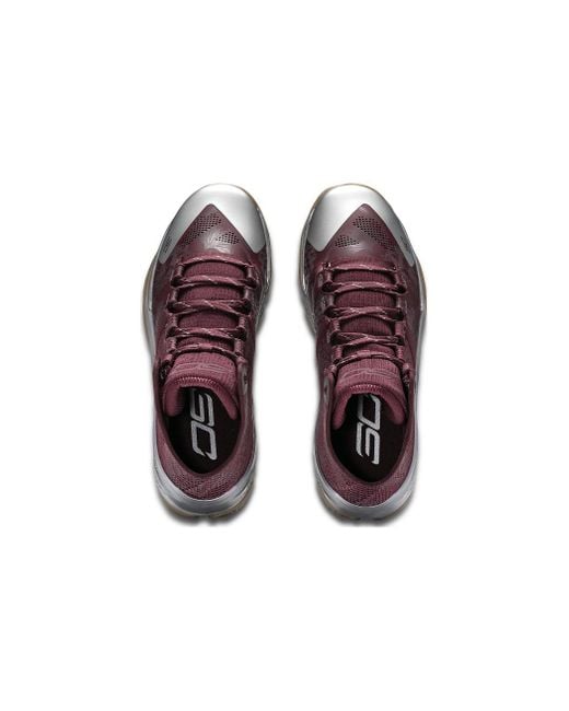 Under Armour Purple Curry 2 Retro 'Domaine Curry' for men