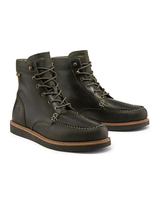 Timberland Black Newmarket Ii 6 Inch Boots for men