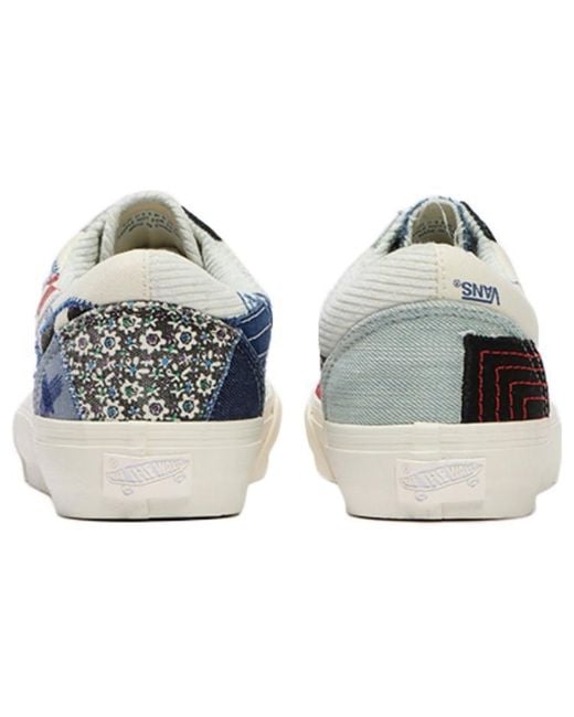 Vans Blue Old Skool Vr3 Lx 'Patchwork' for men