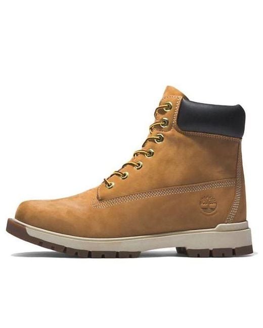 Timberland Brown Tree Vault 6 Inch Boots 'Wheat Nubuck' for men