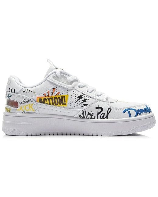 Li-ning White (Wmns) Classic Low X Disney