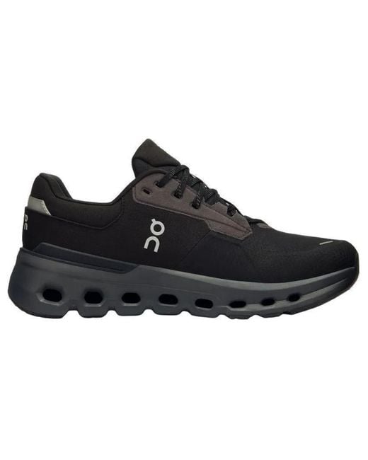 On Shoes Black (Wmns) Cloudrunner 2 Waterproof 'Magnet'