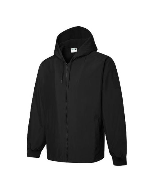 PUMA Black Full-Zip Hooded Jacket for men