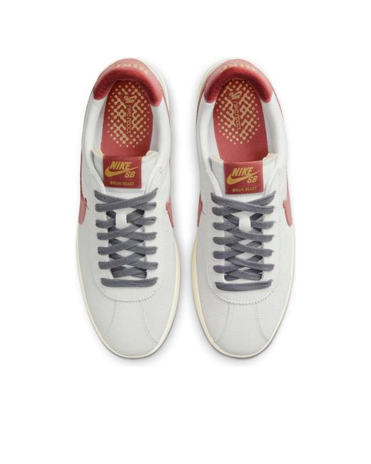 Nike Pink Bruin React Sb 'Photon Dust Canyon Rust' for men