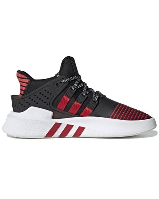 Adidas Black Eqt Bask Adv 'Scarlet' for men