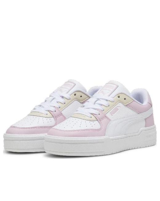 PUMA White Ca Pro Classic Trainers