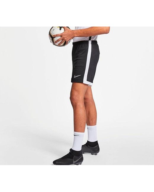 Nike Black Dri-Fit Academy Quick Dry Training Sports Shorts for men
