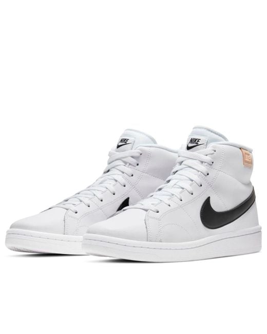 Nike White Court Royale 2 Mid Onyx' for men