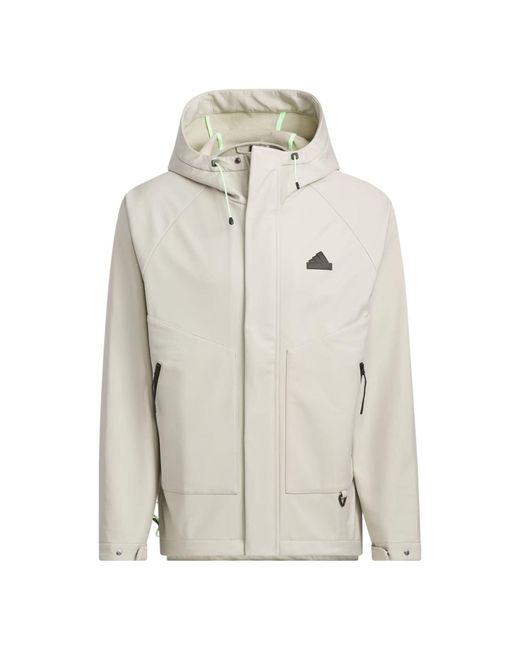 Adidas Gray City Escape Jacket Asia Sizing for men