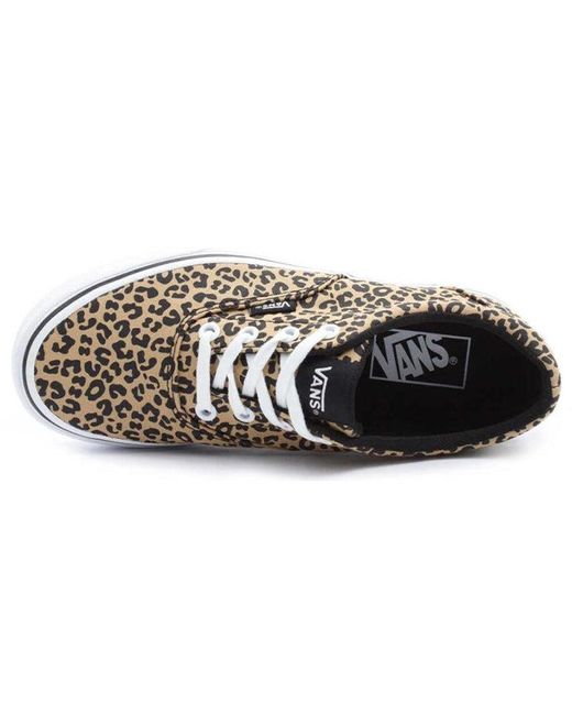 Vans Brown Doheny Leopard for men