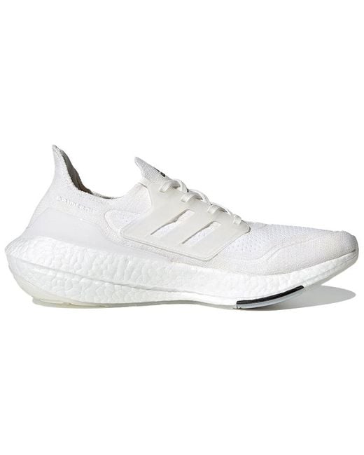 Adidas White Ultraboost 21 Primeblue 'Non Dyed' for men