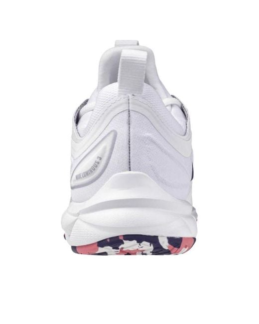 Mizuno White (Wmns) Wave Luminous 3