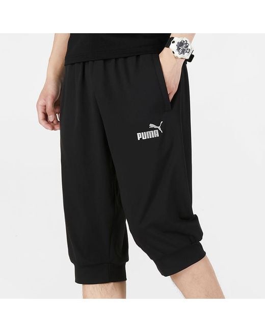 PUMA Black Uv 3/4 Pants for men