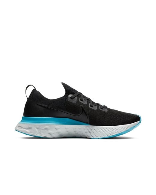 Nike Blue React Infinity Run Flyknit 'Fast City' for men
