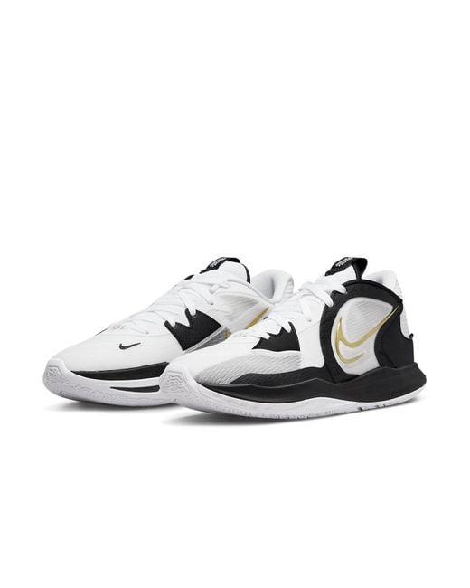 Nike Kyrie Low 5 /metallic Gold-black Dj6012-101 for men