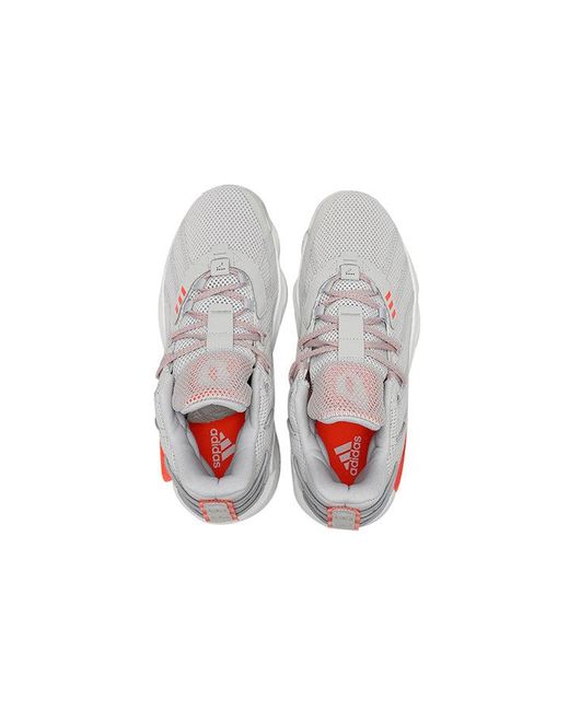 Adidas White Dame Gca Grey/orange for men