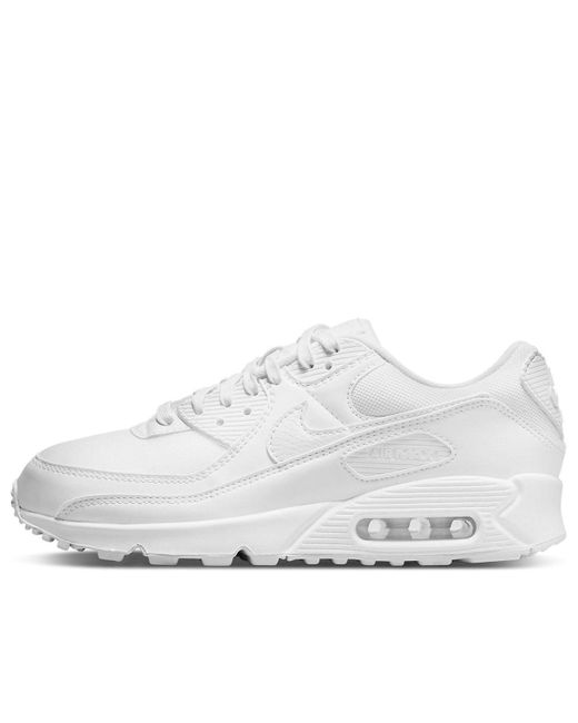 Nike White (Wmns) Air Max 90 'Triple'