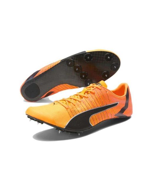 PUMA Orange Evospeed Tokyo Future Faster 'Sun Stream Sunset Glow' for men