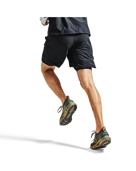 Under Armour Blue Launch Run 2-In-1 Shorts for men
