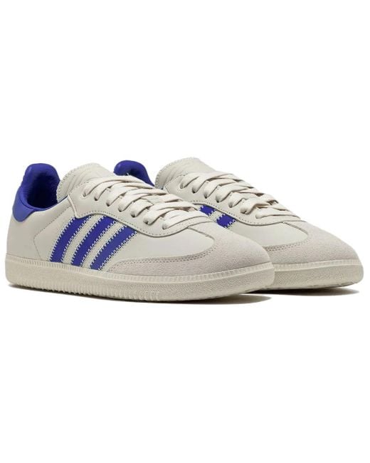 Adidas Blue X Pharrell Humanrace Samba 'Royal Alumina' for men