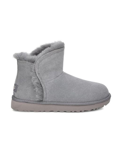Ugg Gray (Wmns) Classic Mini Fluff High-Low