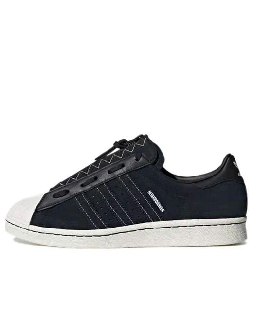Adidas Blue Neighborhood X Originals Superstar 80S for men