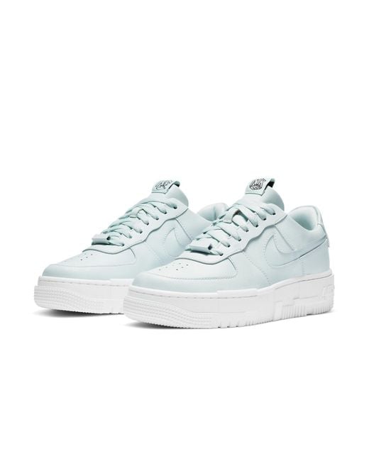 Nike Blue (Wmns) Air Force 1 'Pixel Ghost Aqua'