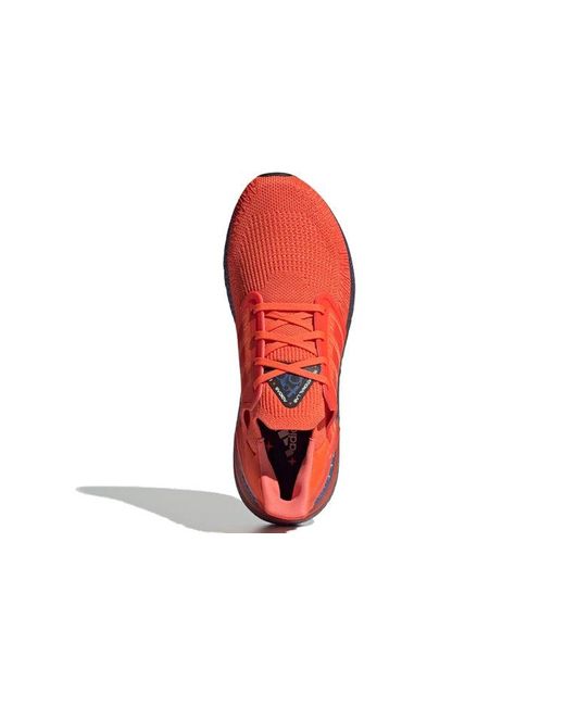 Adidas Red Ultraboost 20 'Solar' for men