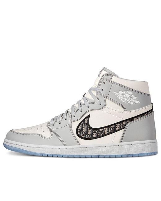 Nike Multicolor Air 1 Retro High "Dior" Shoes for men