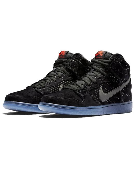 Nike Black Sb Dunk High Premium 'Flash' for men
