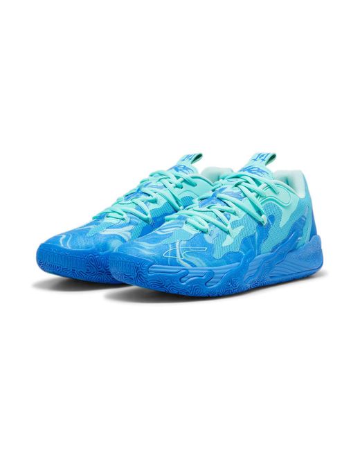 PUMA Blue Mb.03 Low Tb 'Team Bank Pack' for men