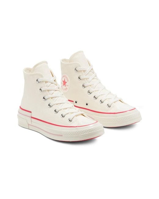 Converse White (Wmns) Chuck 70 High 'Popped Color