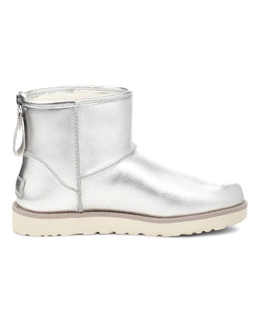 Ugg White (Wmns) Classic Mini