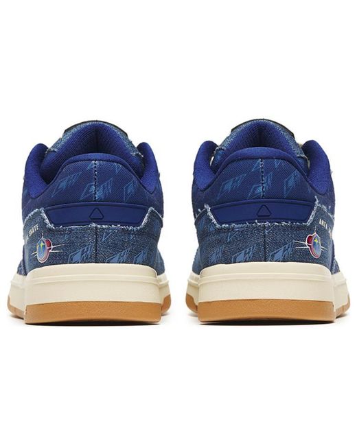 Anta Blue (Wmns) Skateboarding Series Sneakers 'Denim Gum'