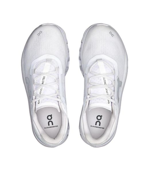 On Shoes White Cloudmonster Glacier' for men