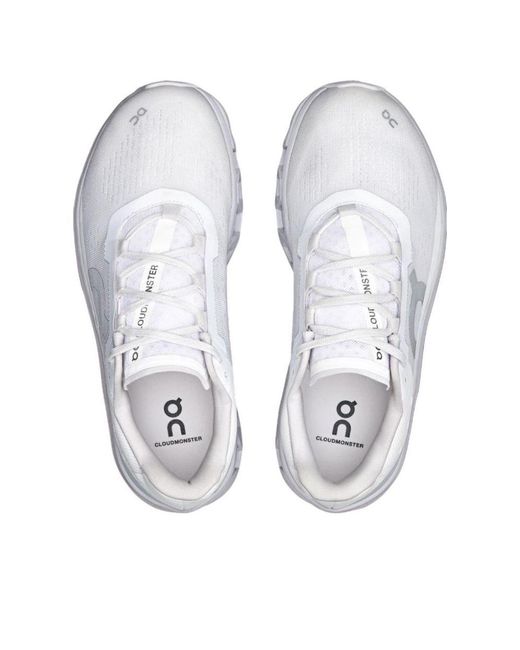 On Shoes White Cloudmonster Glacier' for men