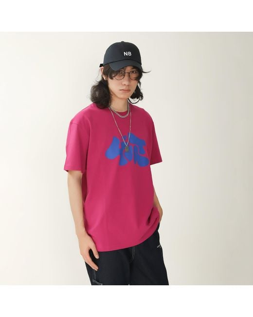 New Balance Pink X Salehe Bembury Printing Logo