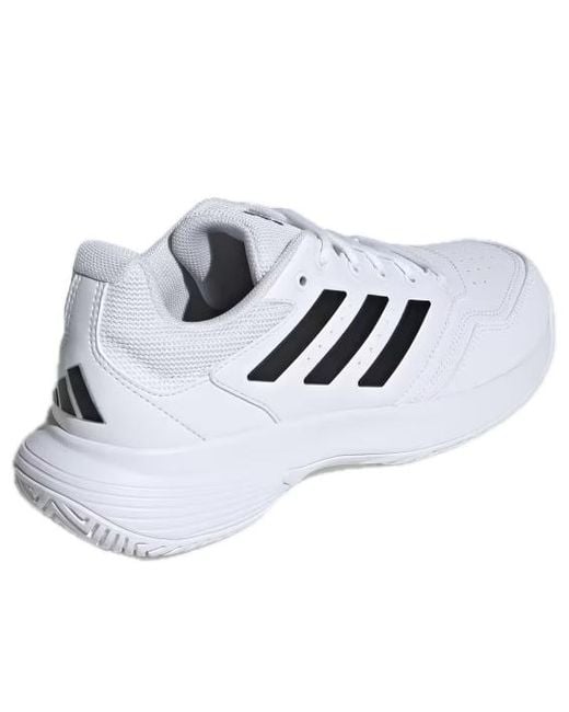 Adidas White Gamecourt 2 'Cloud Core' for men