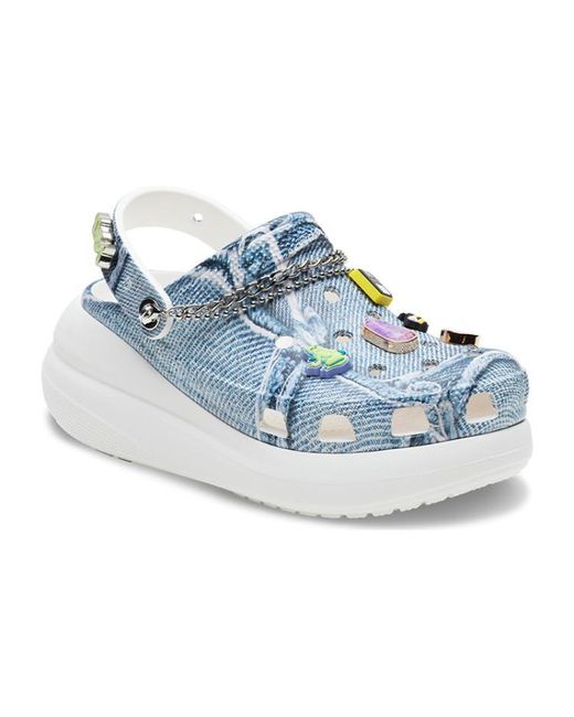 CROCSTM Blue Sza X Classic Crush Clog 'Denim' for men